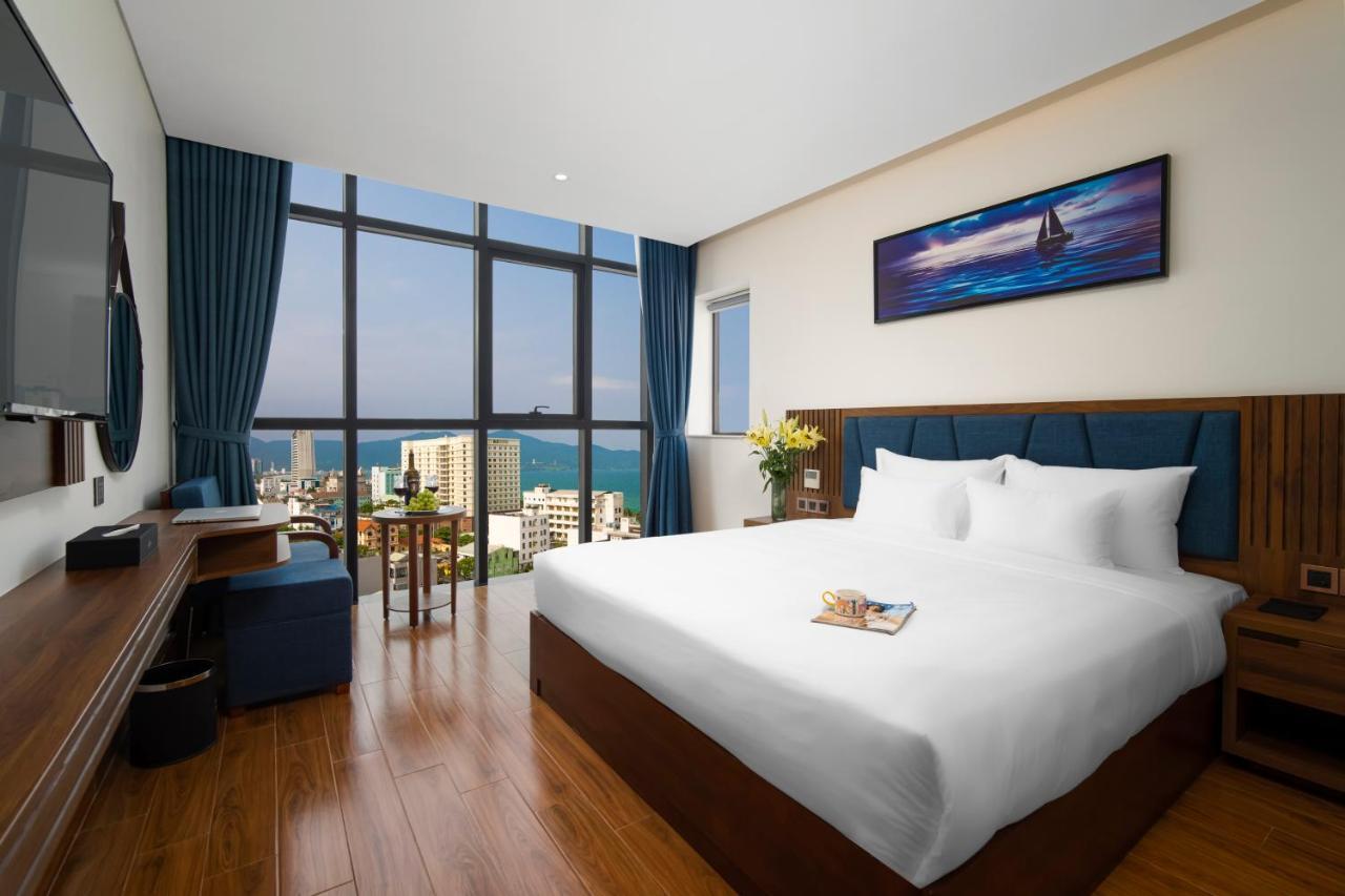 Ruby Star Da Nang Hotel Bagian luar foto