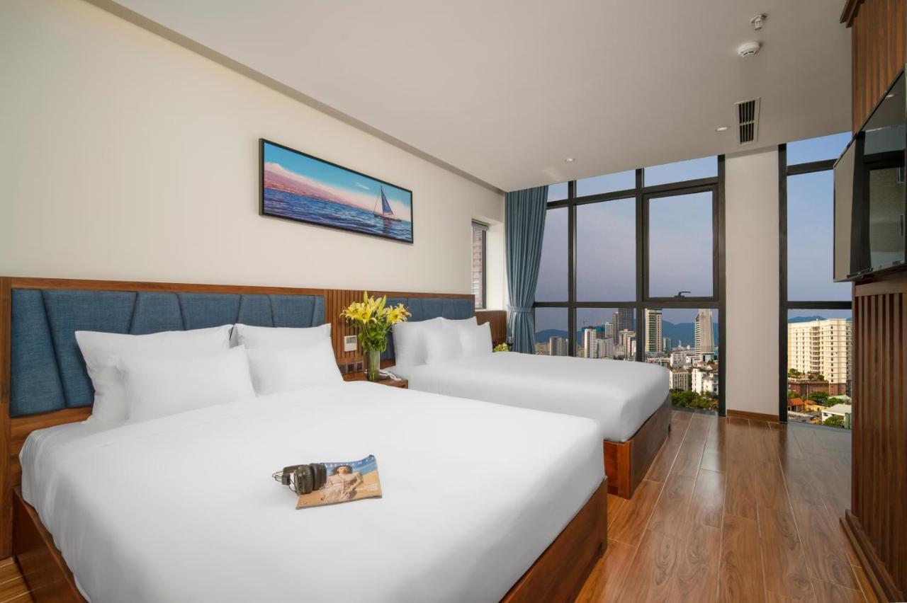 Ruby Star Da Nang Hotel Bagian luar foto