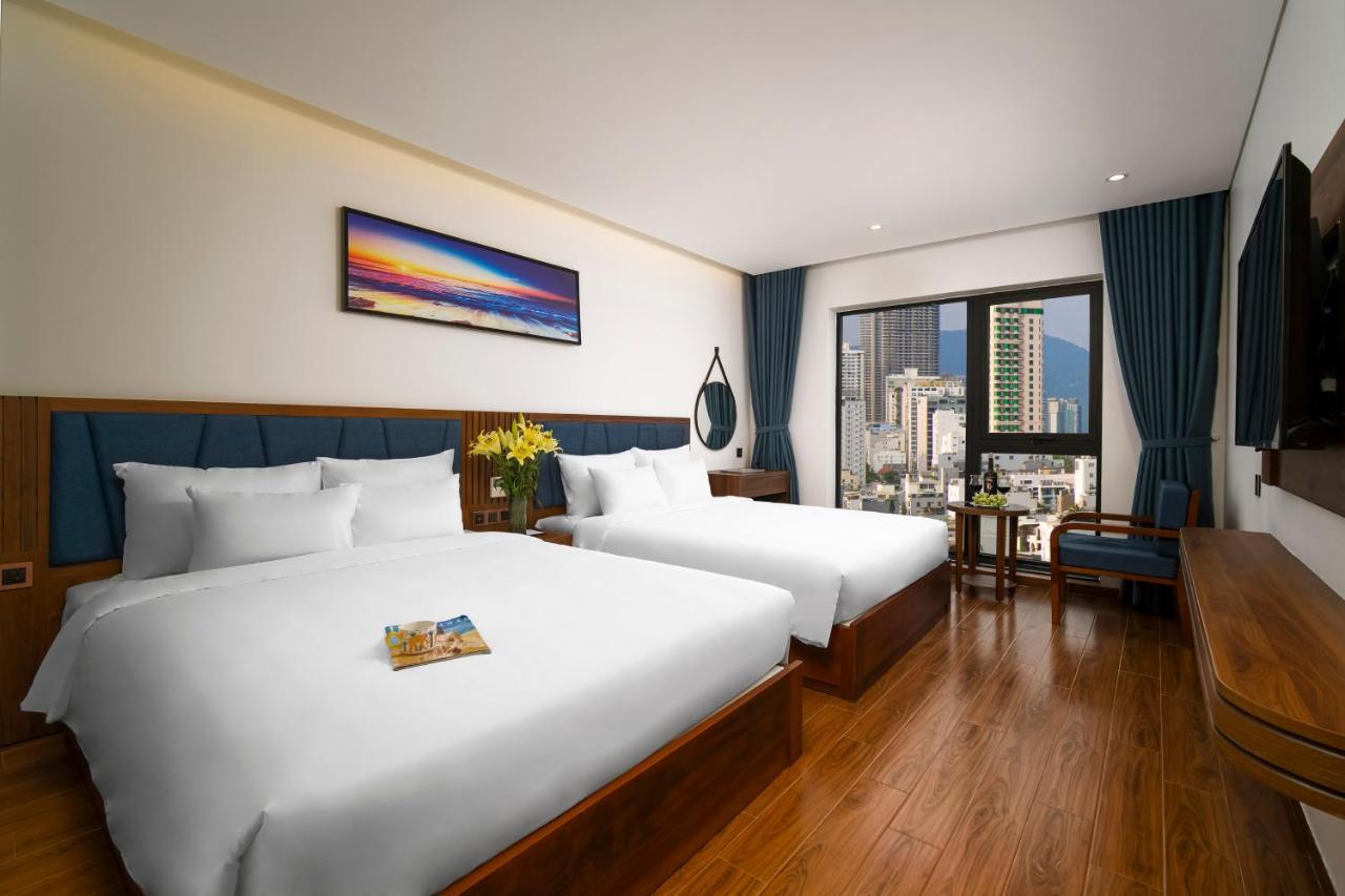 Ruby Star Da Nang Hotel Bagian luar foto