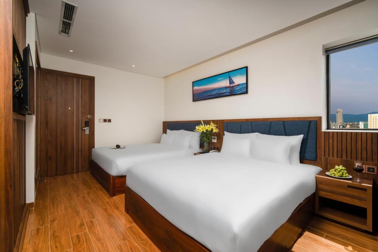 Ruby Star Da Nang Hotel Bagian luar foto