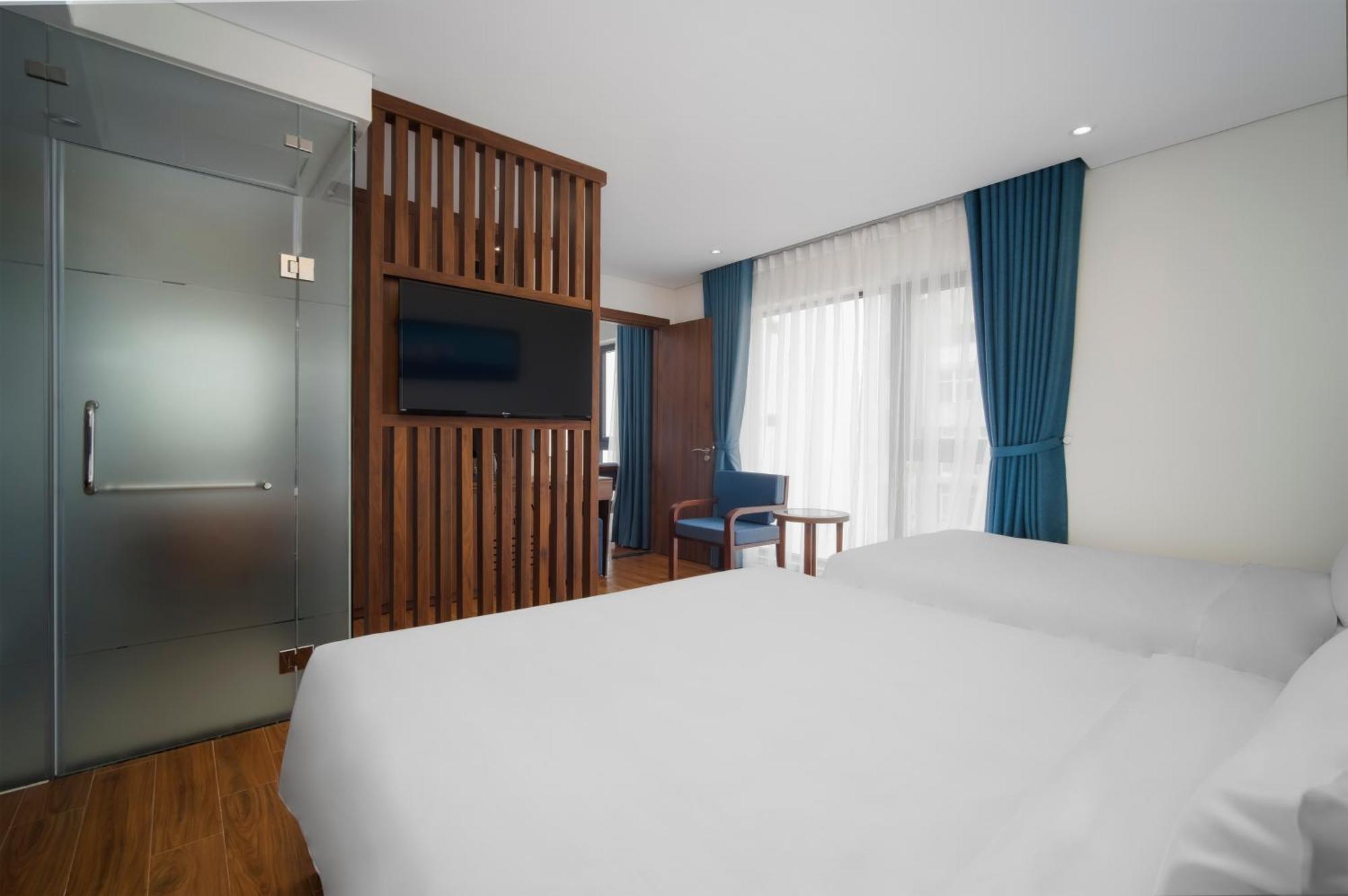 Ruby Star Da Nang Hotel Bagian luar foto