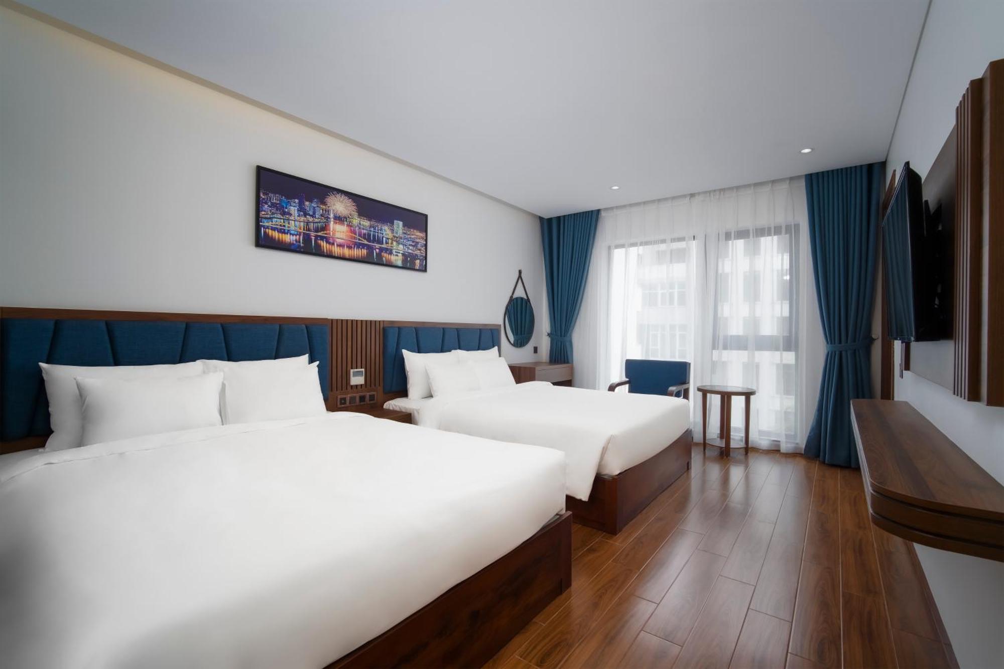 Ruby Star Da Nang Hotel Bagian luar foto