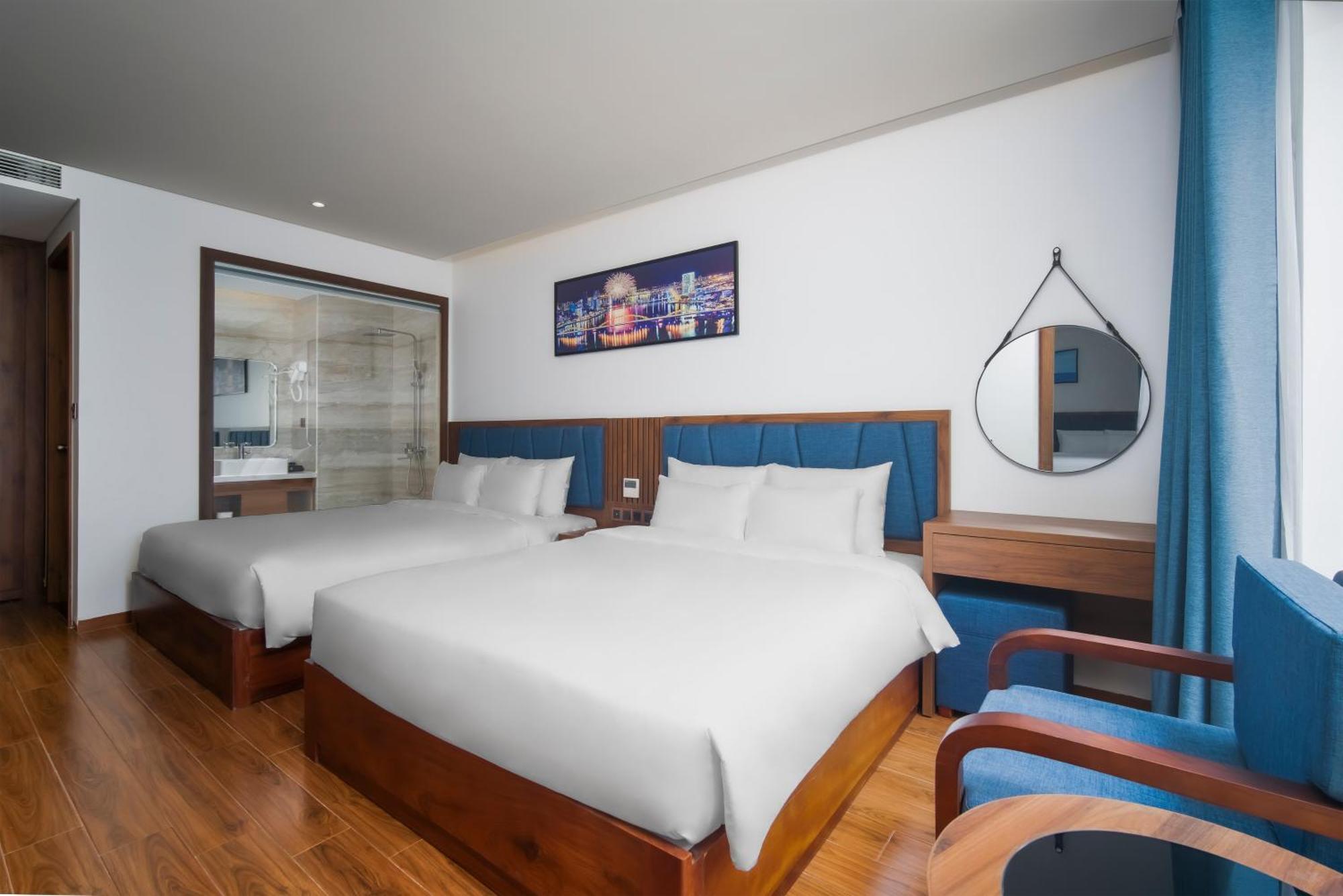 Ruby Star Da Nang Hotel Bagian luar foto