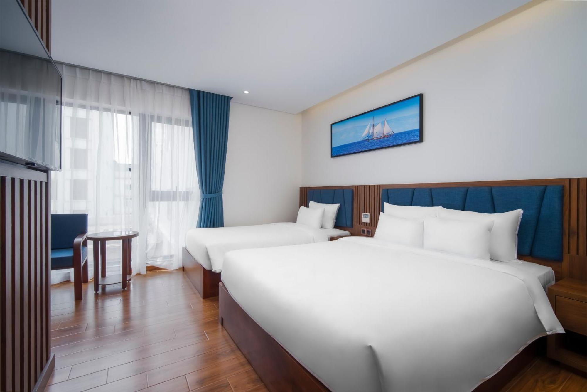 Ruby Star Da Nang Hotel Bagian luar foto