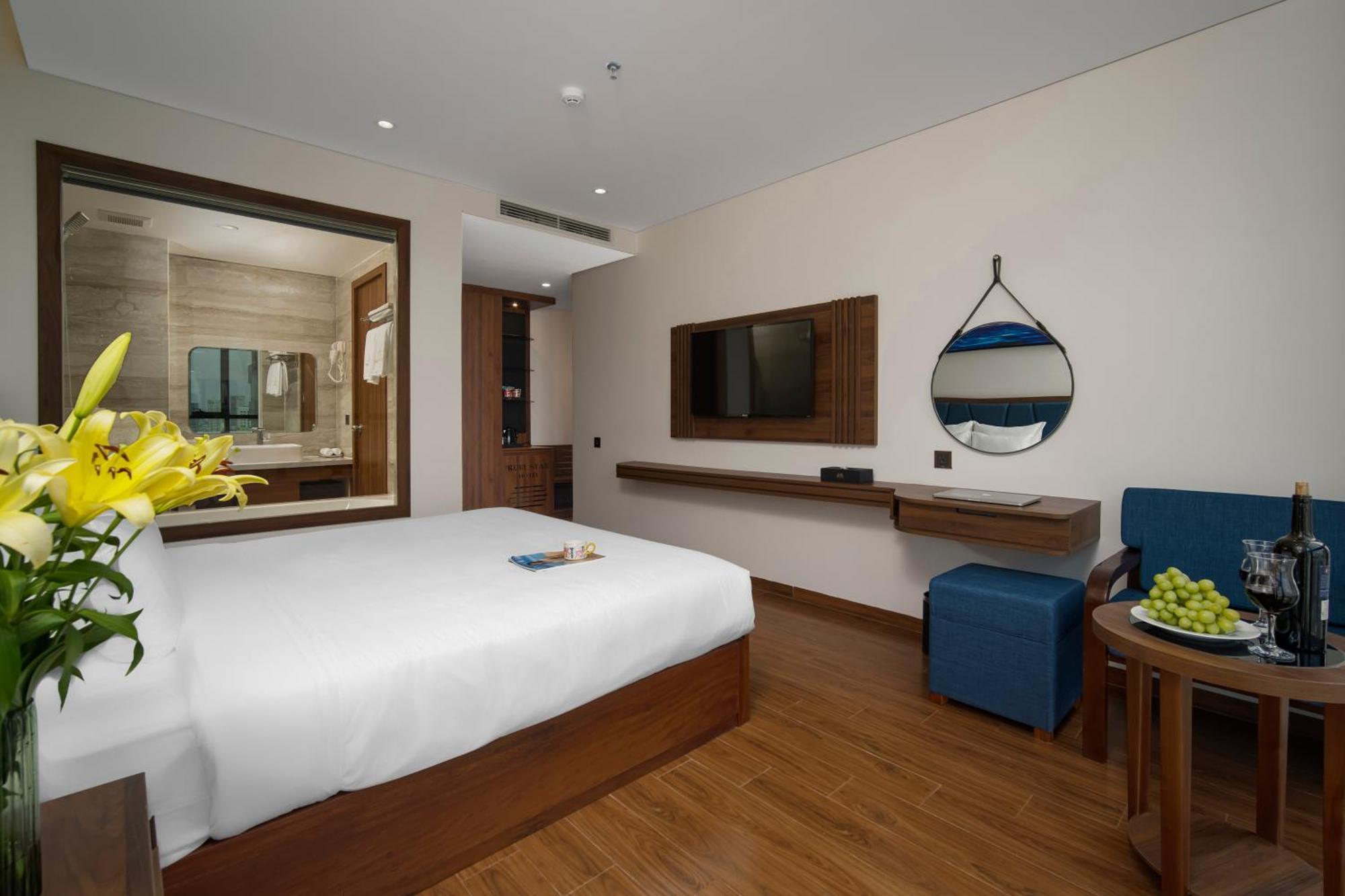 Ruby Star Da Nang Hotel Bagian luar foto